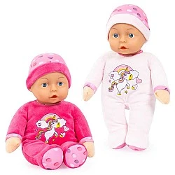 Bayer Doll soft body 30 cm. My First Baby Unicorn Onesie