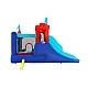 HAPPY HOP Trampoline castle with slide 400x280x265