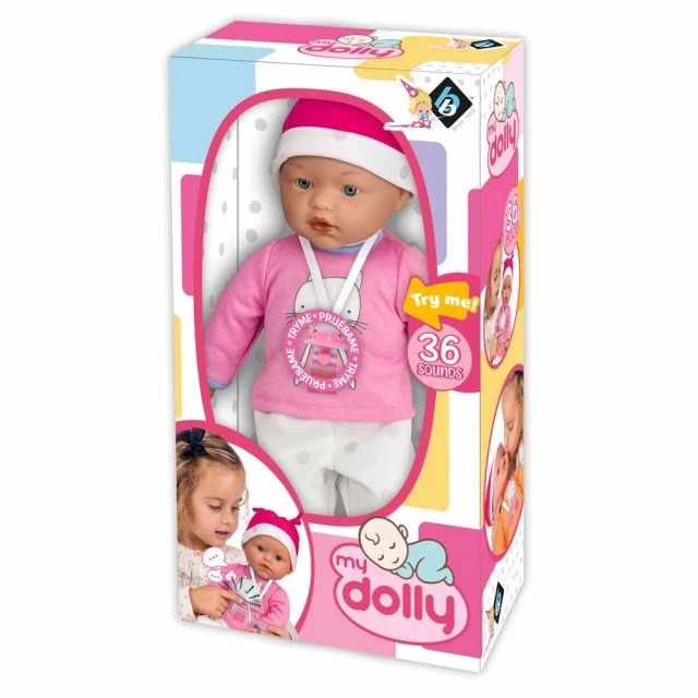 LT Doll My Dolly with pacifier and 36 sounds