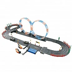 SOBA Top Turbo Състезателна Писта 2 Лупинга Светеща 2 Коли 1:43 740см.