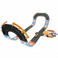 SOBA Top Turbo Състезателна Писта с Лупинг Светеща 2 Коли 1:64 295см.
