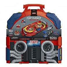 SOBA Top Turbo Състезателна Писта Куфар с 2 Коли 1:64