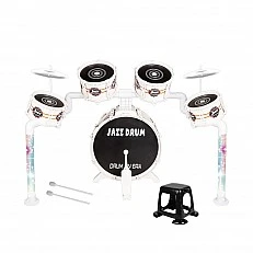 Jazz Drums 5 Барабана и Стол Светещи Крака
