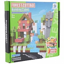Пъзел Магнитни Блокчета Forest Cottage 100ч.