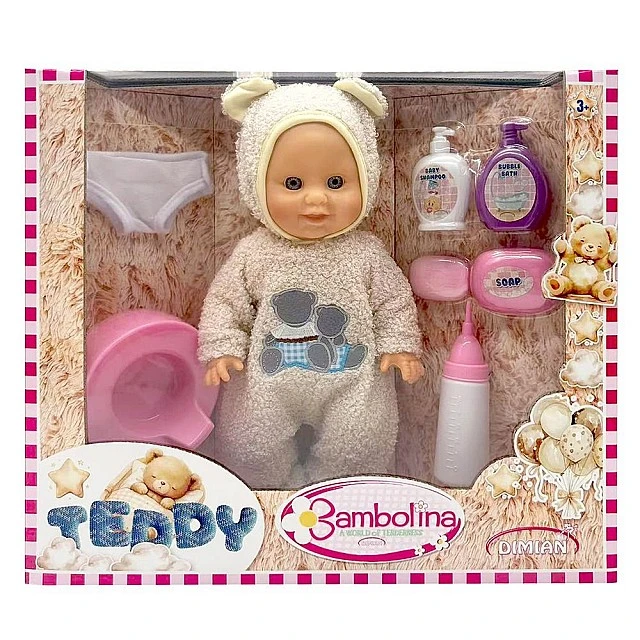 BAMBOLINA Teddy Кукла 36см. с Костюм на Мече
