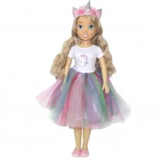 MY LOVELY DOLL Doll with unicorn dress 80 cm