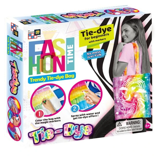 AM-AV Color your own Tie-Dye Fashion Time bag