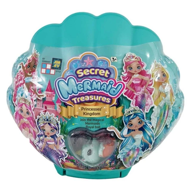 AM-AV Mermaid princess doll surprise in a shell