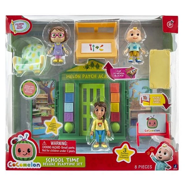 COCOMELON Classroom with figures School Time