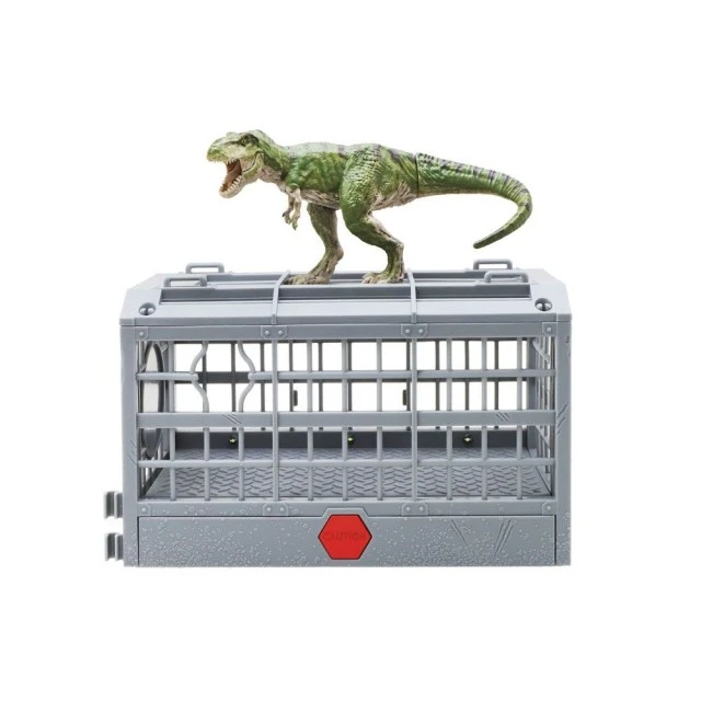JURASSIC WORLD Dinosaur T-Rex in cage