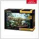 CubicFun Пъзел 3D National Geographic Tyrannosaurus Rex 52ч.