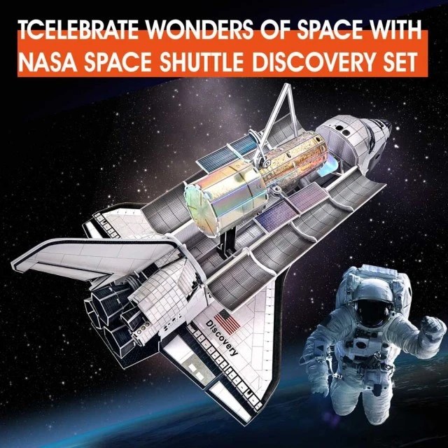 CubicFun Пъзел 3D NASA Космическа совалка Discovery 126ч.