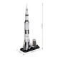 CubicFun Пъзел 3D NASA Ракета Apollo Saturn V 136ч.