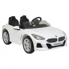 Battery car 12V BMW Z4 ROADSTER with parental controls, white