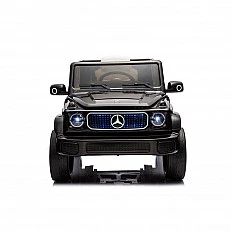 Battery-powered SUV MERCEDES BENZ with parental control 12V Black