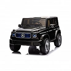 Battery-powered SUV MERCEDES BENZ with parental control 12V Black