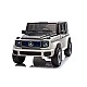 Battery-powered MERCEDES BENZ jeep with parental control 12V White
