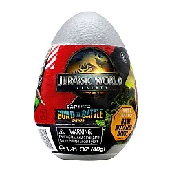 JURASSIC WORLD Динозавърско Яйце със Слайм и 8 Изненади