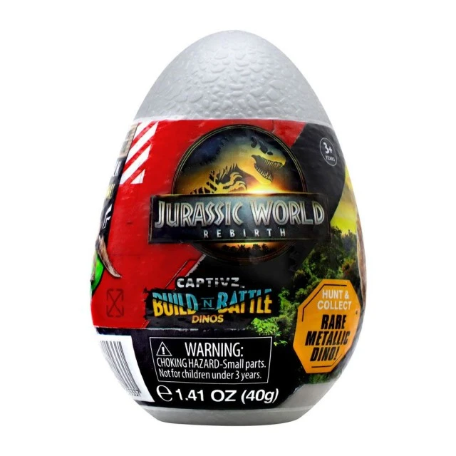 JURASSIC WORLD Dinosaur egg with slime and 8 surprises