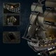 CubicFun Пъзел 3D Queen Anne's Revenge 293ч. с LED светлини