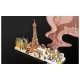 CubicFun Пъзел 3D City Line Paris 115ч. с LED светлини