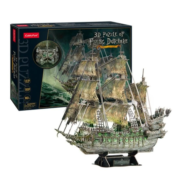 CubicFun Puzzle 3D Flying Dutchman 360h. with LED lights