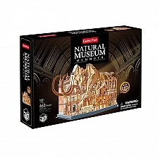 Cubic Fun Пъзел 3D Natural Museum Скелет на Мамут с LED светлини