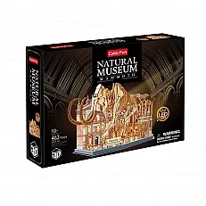 Cubic Fun Пъзел 3D Natural Museum Скелет на Мамут с LED светлини