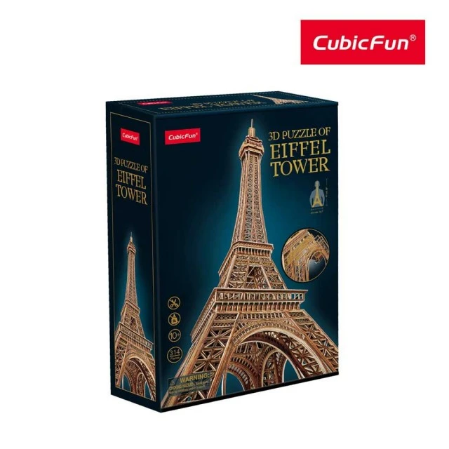 CubicFun Пъзел 3D Eiffel Tower 314ч.