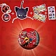 MIRACULOUS Ladybug and Cat Surprise Plush Toy Ball Miraball M14025/14007