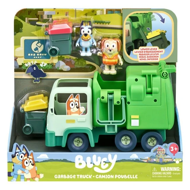 BLUEY Garbage Truck with 2 Figures