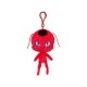 PMI Miraculous Ladybug and Cat Plush Figure Keychain