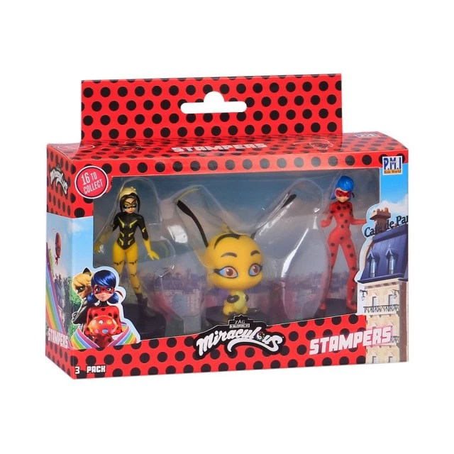 PMI Miraculous Ladybug and Cat 3 Figures Print