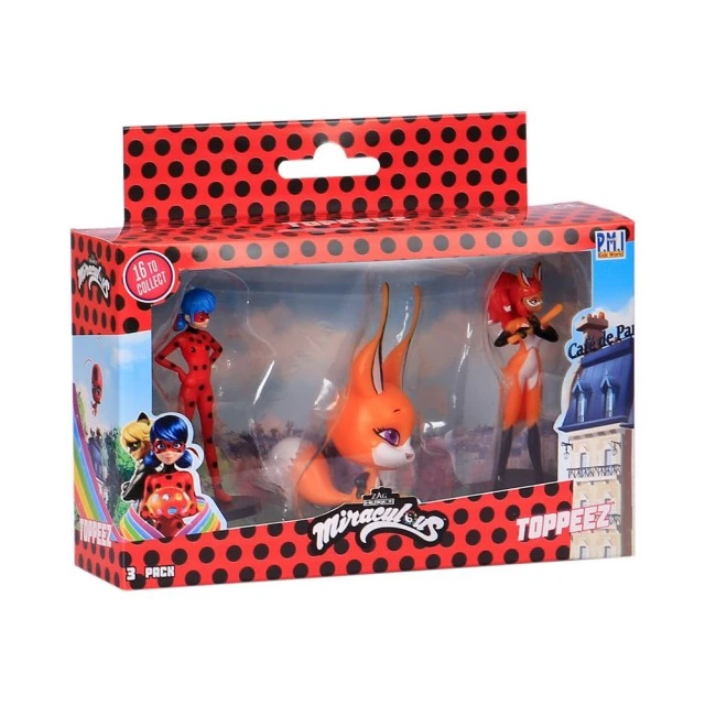 PMI Miraculous Ladybug and Cat 3 Figures Print