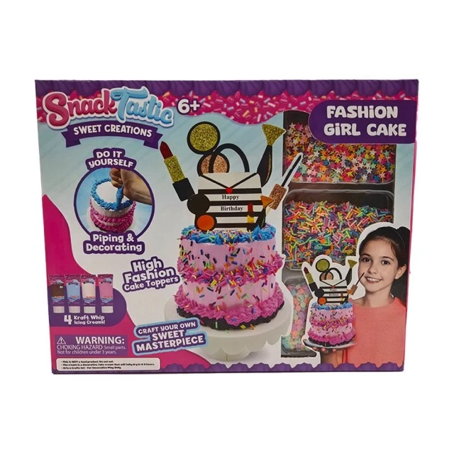 Snack Tastic Decorative Treats Cake Fashion Girl