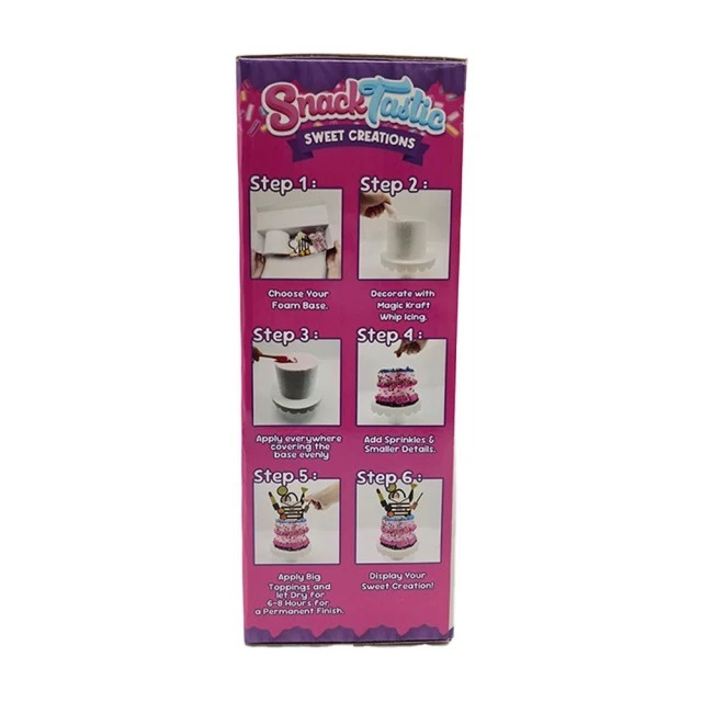 Snack Tastic Decorative Treats Cake Fashion Girl