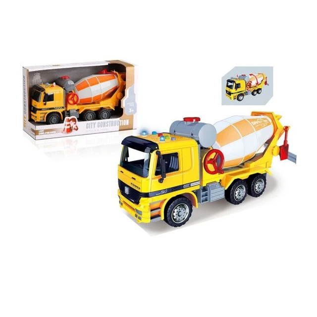 City Construction Cement mixer truck Builder 1:16