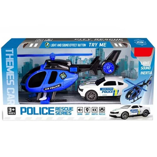 OCIE Кола с Хеликоптер Police