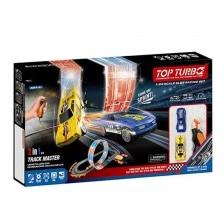 OCIE SOBA Slot Top Turbo Светеща Състезателна Писта 2 Коли 1:64 295см.