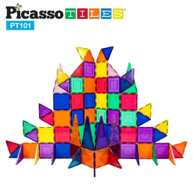 Picasso STEAM Магнитен конструктор 101 части