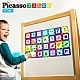 Picasso Magnetic Constructor Learn and Play 56 pieces