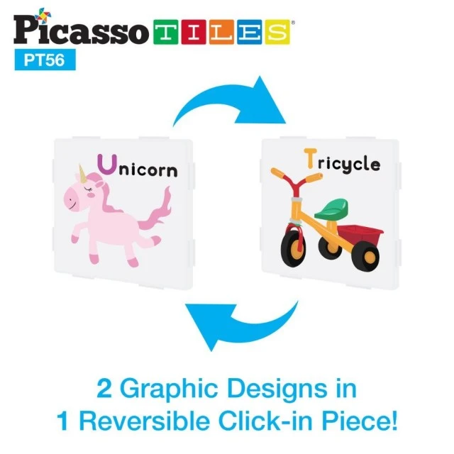 Picasso Магнитен Конструктор Learn and Play 56 части
