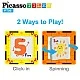 Picasso Magnetic Constructor Learn and Play 56 pieces