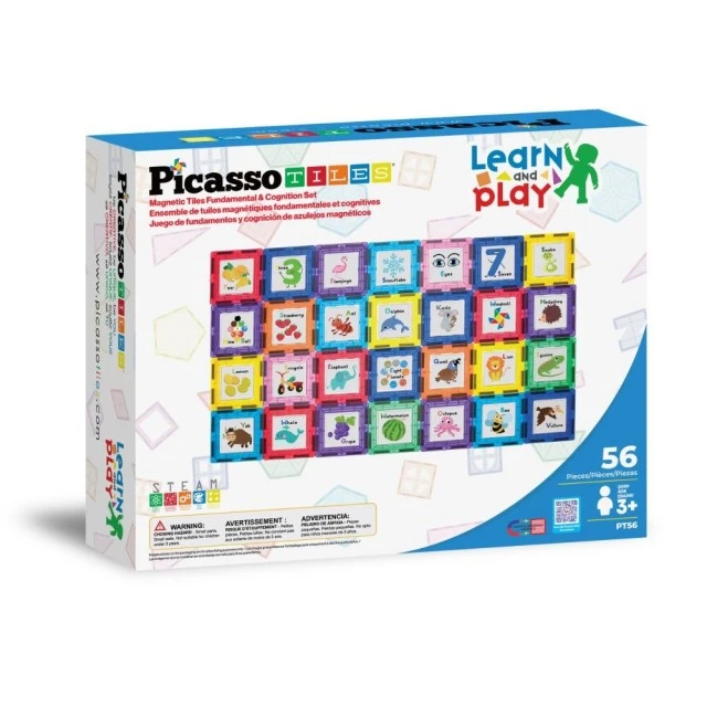 Picasso Магнитен Конструктор Learn and Play 56 части