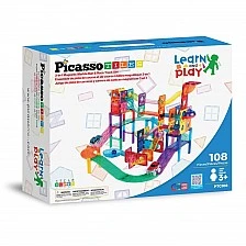 Picasso Magnetic Constructor Ball Track 3 in 1 108 pieces