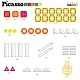 Picasso STEAM Magnetic constructor Ball Track Travel 45 pieces