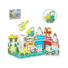 Picasso STEAM Magnetic constructor City traffic 26 pieces