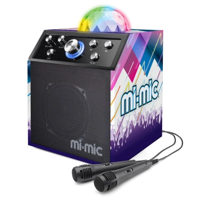 MI-MIC Karaoke column with microphones and Bluetooth