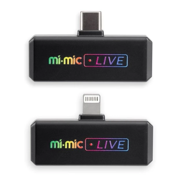 WB Безжичен Portable микрофон с LED Лампа MI-MIC
