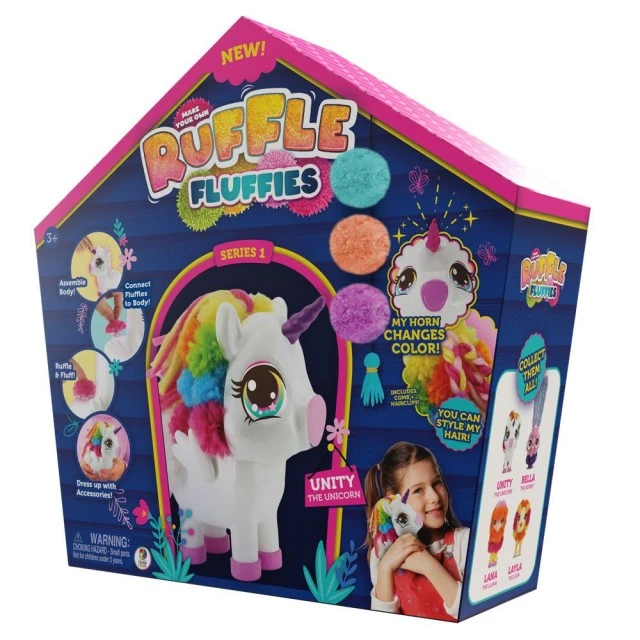 Ruffle Fluffies Еднорог за украсяване
